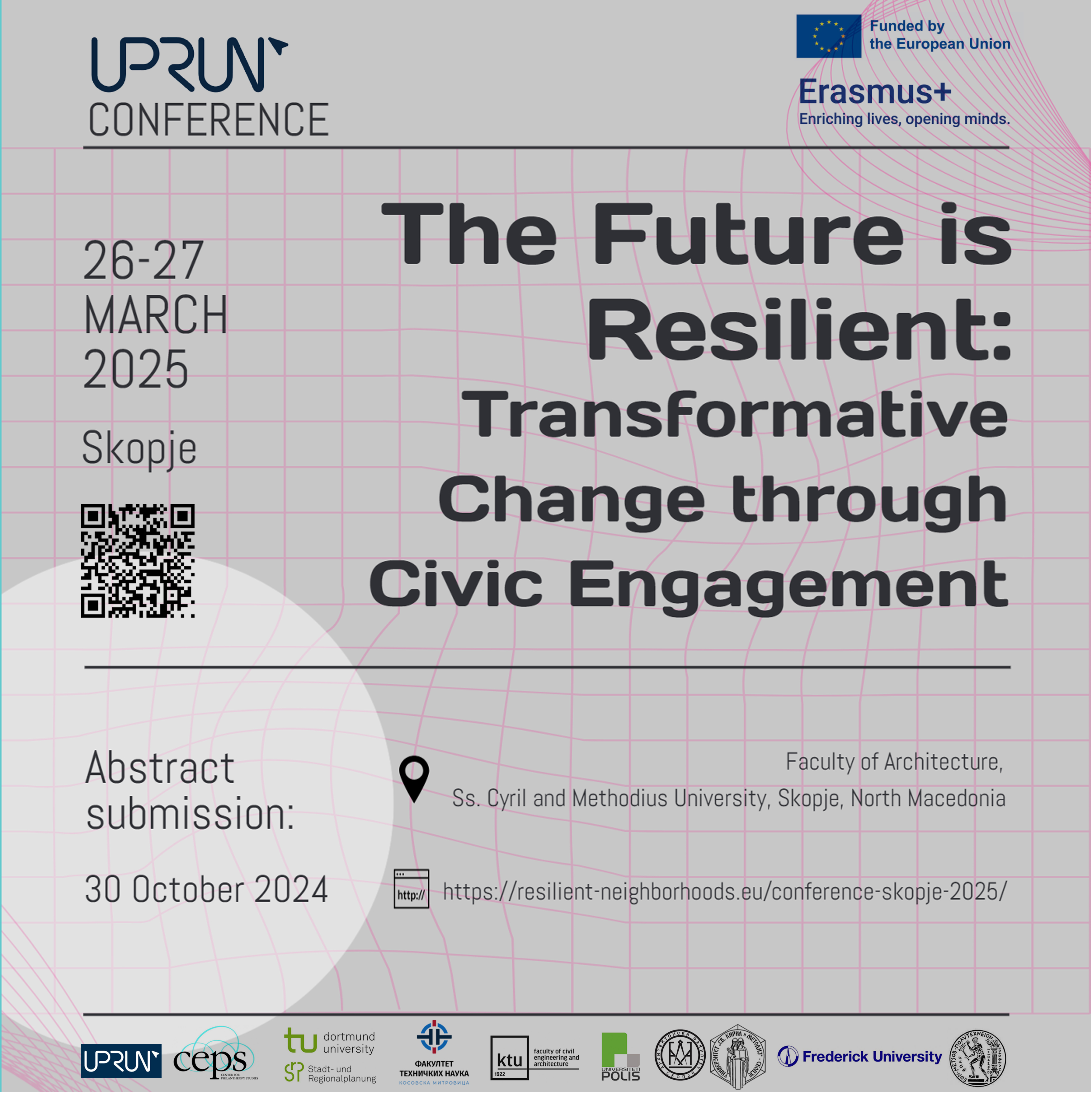 UPRUN POSTER Call for Abstracts